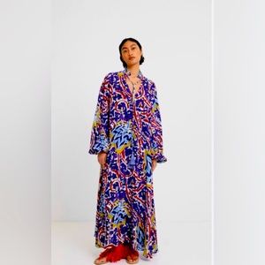 Desigual X Stella Jean Long Kaftan Dress